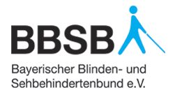 Das Logo des Bayerischen Blinden- und Sehbehindertenbunds
