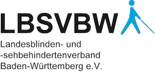 Das Logo des Landesblinden- und -sehbehindertenverbands Baden-Württemberg e.V.